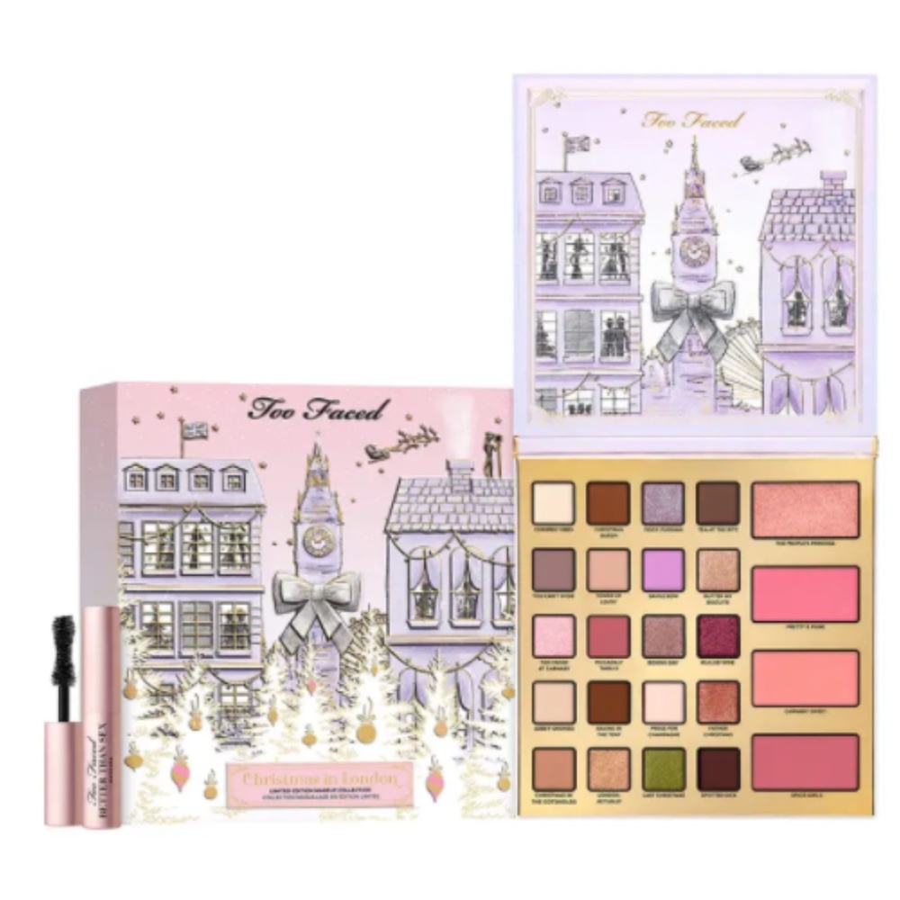 HO! HO! HO! - TOO FACED CHRISTMAS IN LONDON SET - GREAT CHRISTMAS GIFT!!!!!